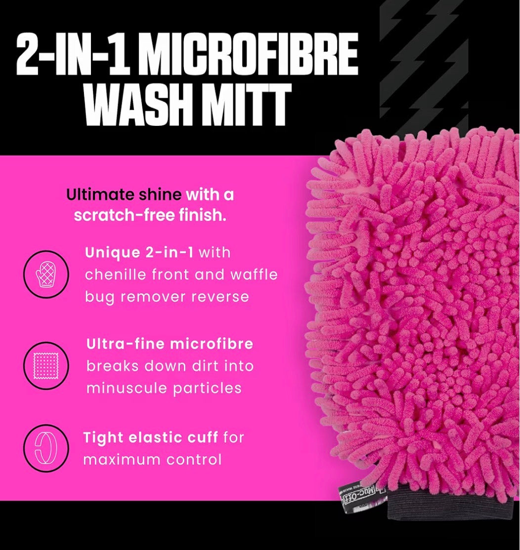Muc-Off 2-in-1 Microfibre Wash Mitt