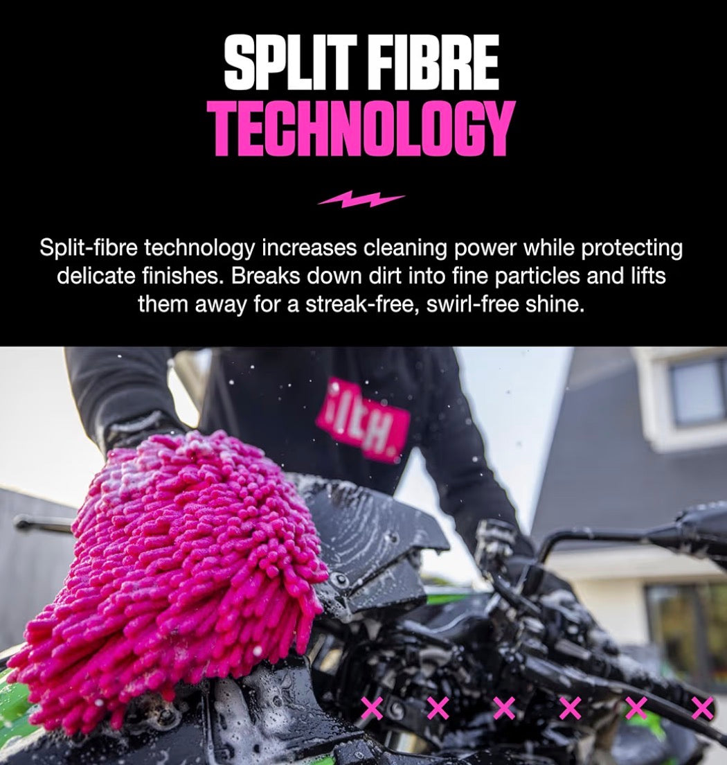 Muc-Off 2-in-1 Microfibre Wash Mitt