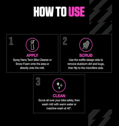 Muc-Off 2-in-1 Microfibre Wash Mitt