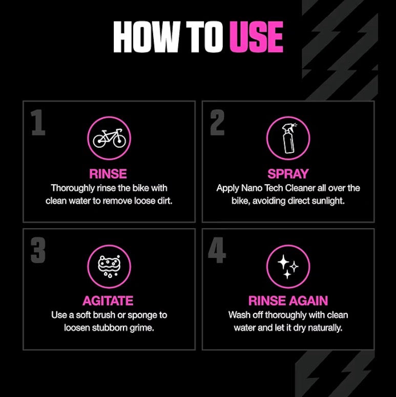 MUC-OFF Nano Tech Bike Cleaner 1L