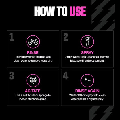 MUC-OFF Nano Tech Bike Cleaner 1L